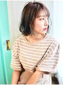 天神【BIRTH】切りっぱなしボブ×エアリーカール