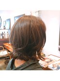 【髪質改善】お手入れ簡単◎ウル艶髪とカールで上品な印象に♪