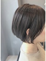 パム 恵比寿(PAM.)&nbsp;ラベンダーアッシュ　ショートボブ【恵比寿】