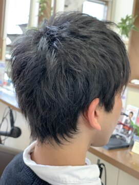 コアフィールフィス(COIFFURE fils) 《見附　今町》メンズ王道　束感ショート