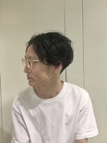 ピエドプールポッシュ(PiED DE POULE POCHE)&nbsp;前髪長めメンズショート