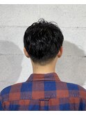 メンズショートボブ