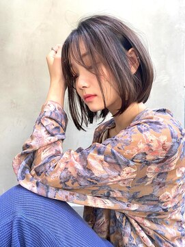 エイミー(Aimee) Aimee町田ワンカールボブ×スモーカーアッシュ