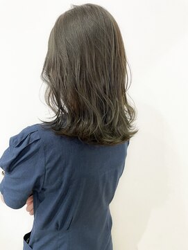 ジェム(GEM) オリーブグレー・オリーブカラー・透明感オリーブ