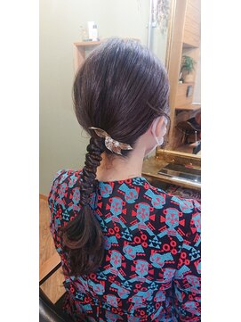 ロマヘアー(Loma hair) お呼ばれヘアアレンジ♪
