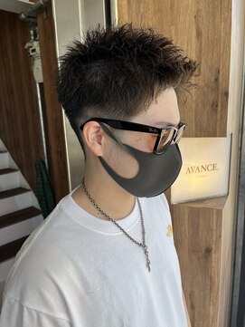 アヴァンス 天王寺店(AVANCE.) MEN'S HAIR ツイスト×刈り上げ×ツーブロック