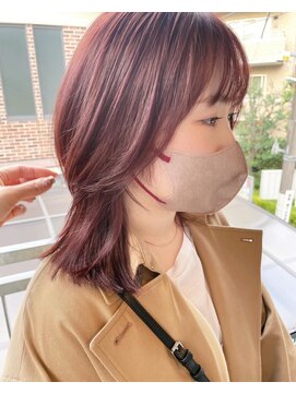 カームバイリコ 学芸大学(calm by liko) ショコラアッシュ/ヘルシースタイル/ふんわりカール/学芸大学