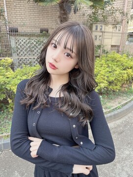 サロンドミルク 原宿(salon de MiLK) 【salon de MiLK 原宿】透け感ミントベージュ