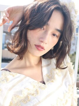 ヘアーショップ エヌアンドエー 越谷店(hair shop N&A) ショコラアッシュ・ヘルシースタイル・ふんわりカール