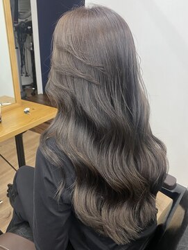 ピープスアンドスー 表参道 渋谷(Peeps&Suu.) 大人可愛いヨシンモリ/流し前髪/レイヤーカット20代30代40代