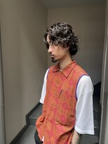 ウェルネス(Wellness)&nbsp;ハイライト波巻きマッシュアップバング束感ショート71