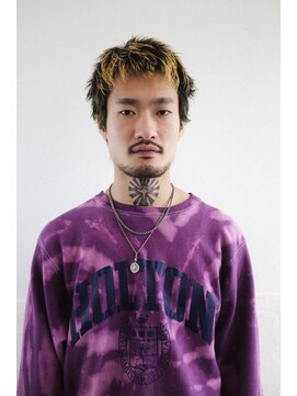 ランズサンズ 表参道(runsuns) コントラストスパイキー原宿/メンズ/メンズカット/メンズパーマ