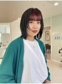 【小顔カット】外ハネボブ