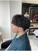 ツイストスパイラルパーマ　ツイストパーマ　マッシュパーマ