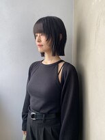 シセイ 青山(SHISEI)&nbsp;ぱつっとボブ/ぷつっとカット/切りっぱなし/顔まわりレイヤー