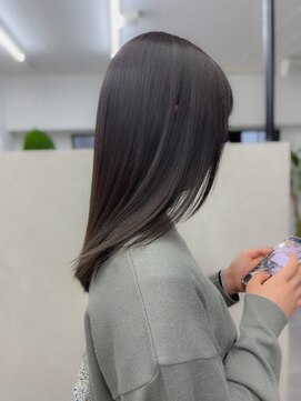 エマ 五島町店(EMMA) 暗髪 ブルージュ 透明感 髪質改善/白髪改善