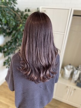 グリーンルームセカンド 結城店(GREEN ROOM. 2nd) 退色を活かして透明感カラー