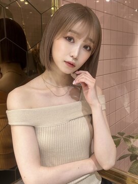 ルームバイシー 新宿(Loom. by Sea) メルティカラー×フェミニンロング[似合わせカット/韓国]