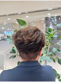 アシンメトリーパーマ