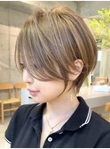 似合わせカット20代30代40代50代くびれショート丸みショートボブ