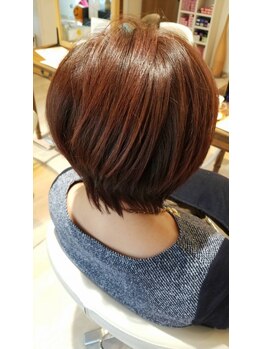 オカリナ(ocarina)の写真/収まりが良く、扱いやすいカット♪特許技術と組み合わせる事で毛流れ、つむじ周りも楽々セット！