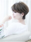 かっこいいイメチェンで髪質改善大人ショートヘア(st橋元)