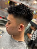 フォーコーナーズカットショップスリーセント 栄(FourCornersCutShop 3/cent)&nbsp;フェードショート