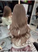 ミルクティー/レイヤーカット/髪質改善/エクステ/バイカルテ