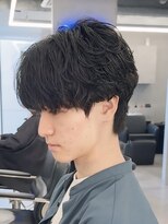 ネクストメンズ 表参道(NEXT men's)&nbsp;サーフカール／スパイキーショート/ブルーブラック/表参 道