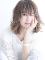 デイズ(days)&nbsp;ハッシュカットミディアム/抜け感可愛いベージュカラー