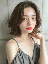 イオエ 表参道(ioe)&nbsp;黒髪/オリーブグレー/小顔/ココアベージュ/髪質改善/縮毛矯正