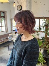 ディディ イック(didi ic)&nbsp;：ボブウルフ×デザインカラー