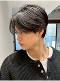 フェザー/サーフカール/センターパート/波巻きツイスパ