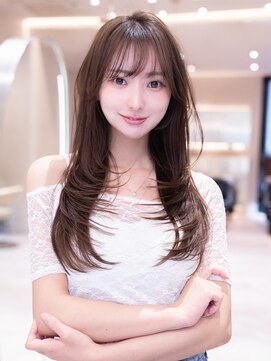 メゾンアルブル 向ヶ丘遊園 登戸(maison ARBLE) 20代30代大人ガーリー小顔レイヤーダークアッシュ