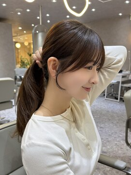 ジーナ 天神(Zina) ミディアムレイヤーカット/似合わせカット/大人ガーリー福岡天神