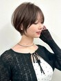 ヘアサロン リボーン(Hair salon Reborn) ショート、ショートボブ、透け感、顔周り、王子
