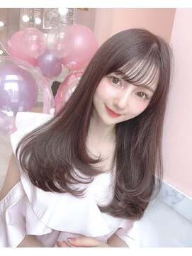 ルイ(LOUIS) 【LOUIS】ブリーチなしで叶うストロベリーショコラカラー