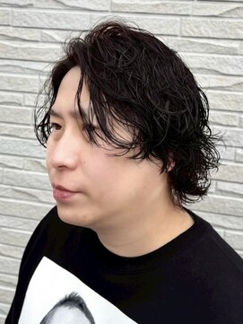 アントバイフィフス 秋田(unt by fifth) 秋田メンズパーマ波巻きパーマツイストパーマフェザーパーマ眉毛