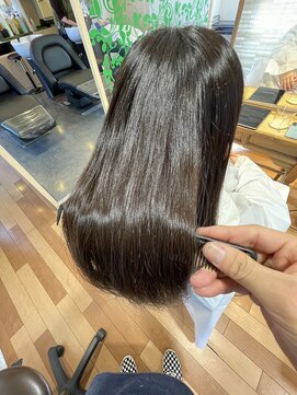 ルッカランス 王子店(Lucca Lance) 1月　アッシュブラウンで垢抜け大人ヘア