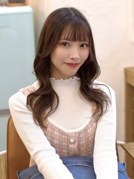 リル(Lilou) 【Lilou】くびれ巻き/ナチュラル/韓国風/レイヤーカット