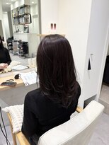 ブランシュ 南行徳店(BLANCHE)&nbsp;ラベンダーブラウン/レイヤーカット/透明感カラー