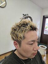 バーバースタイル(BARBER STYLE) 短めのスパイラルパーマ