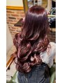 ティグルフォーヘア(TIGRE for hair)&nbsp;ブリーチ1回でもできる人気のチェリーレッド♪お任せください！