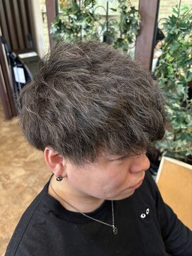 ヘアーメイク バレンタイン(hair make valentine) メンズパーマスタイル