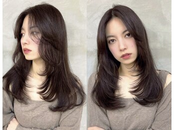 キイ ギンザ(k.e.y GINZA)の写真/【2周年記念】再現性カット＋透明感カラー　￥11000