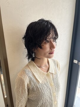 ヘアスペースブルーム エボリューション 庄内店(HAIR SPACE BLOOM evolution) 【庄内/ショート】レイヤー ウルフ ニュアンスパーマ