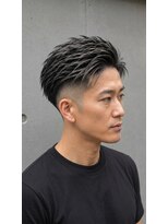 Vanir美容室【11/1NEW OPEN（予定）】&nbsp;男らしさと潔さ◇フェード×アップバングショート