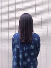 ナチュラルストレート