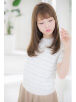 ユーフォリア 銀座本店(Euphoria)&nbsp;【Euphoria】☆ミディアムヘアの愛されの秘訣は前髪に☆シノザキ