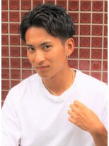 クオンヒール(QUON HEAL)&nbsp;刈り上げピンパーマアップバング  r